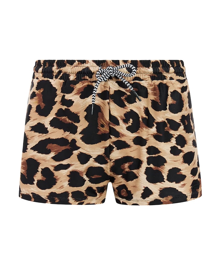 Jongens zwemshort bruin