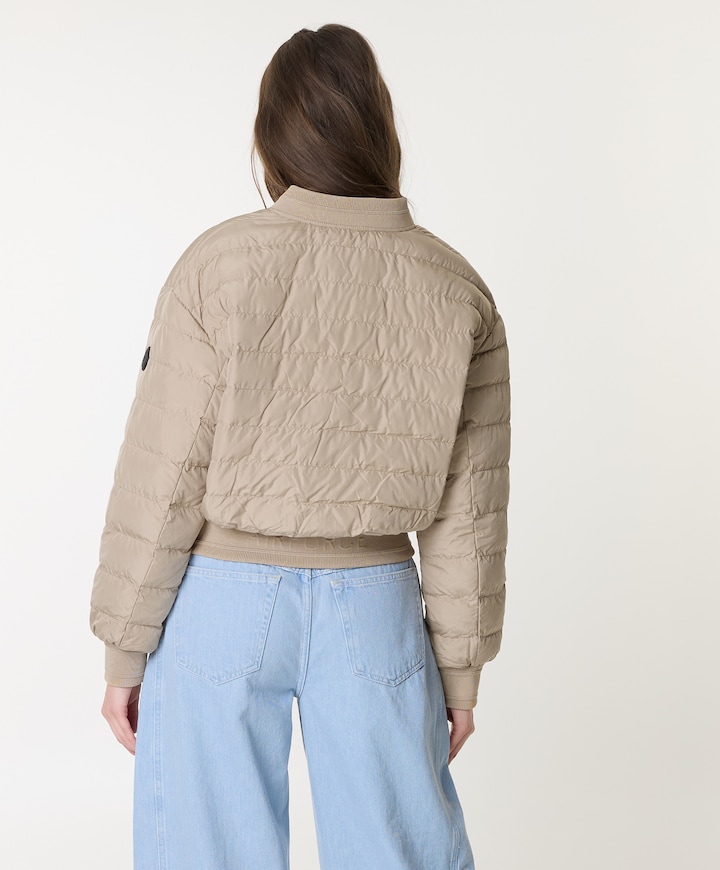 Dames jas beige