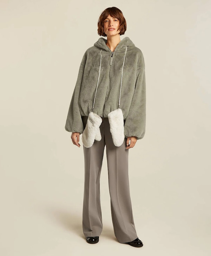 Dames handschoenen ecru