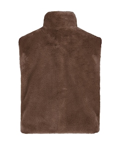 Dames gilet bruin