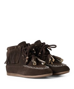 meisjes veterschoenen bruin