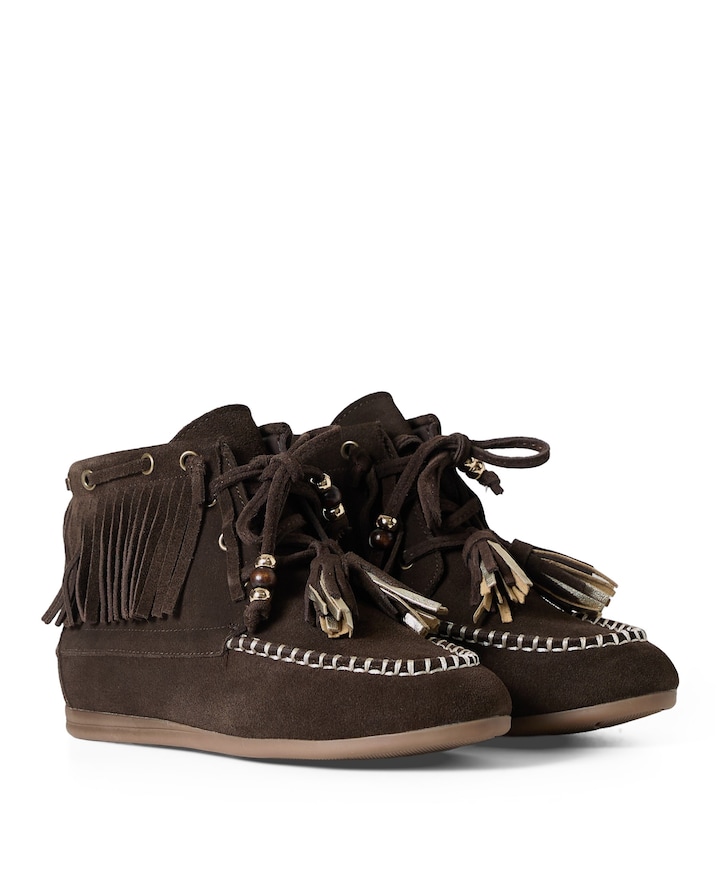meisjes veterschoenen bruin