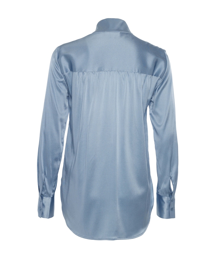 Dames blouse blauw
