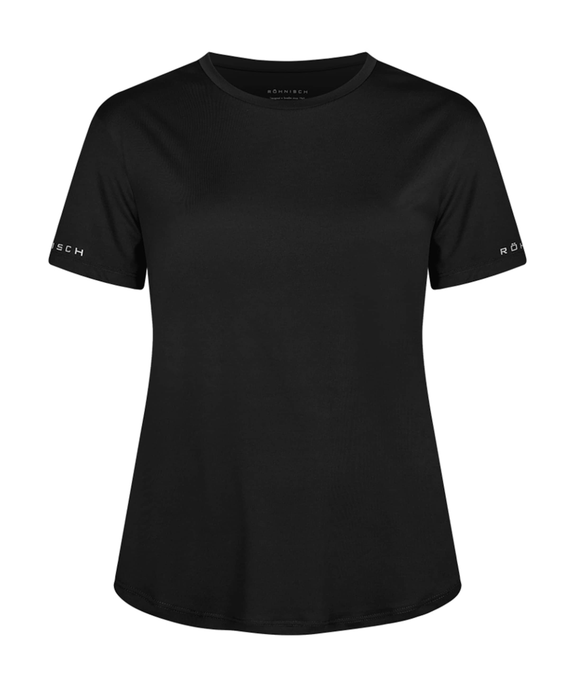 Dames t-shirt zwart