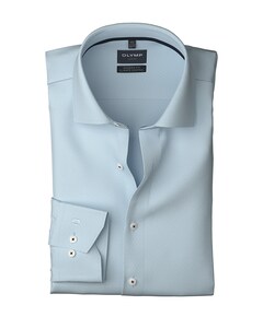 Overhemd lange mouw blauw