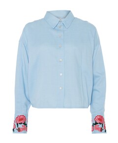 Dames blouse blauw