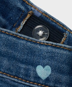 NMFBELLA MOM SHAPED 3555-ON F jeans blauw
