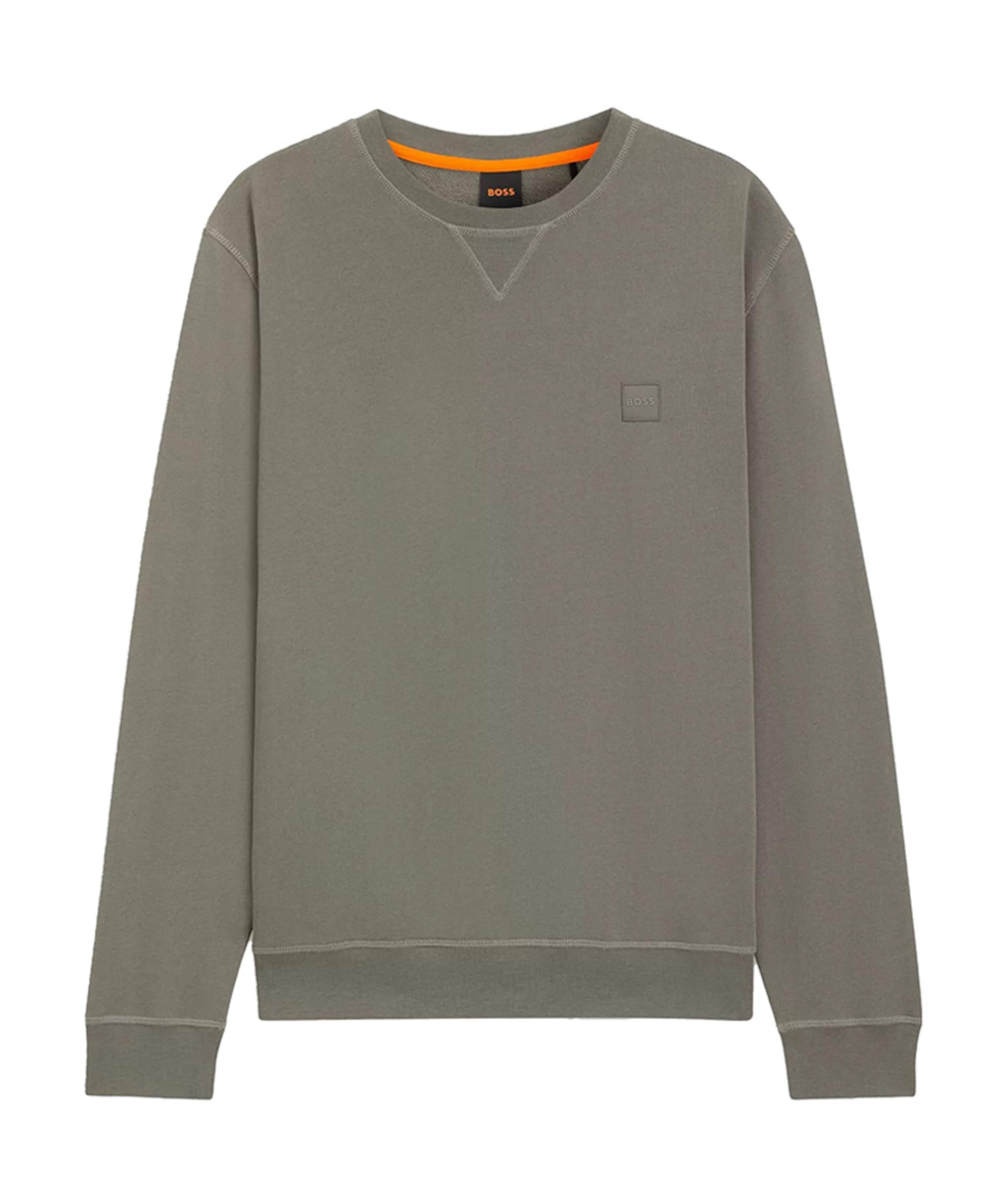 Heren sweater zilver