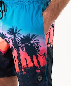 Heren zwemshort blauw