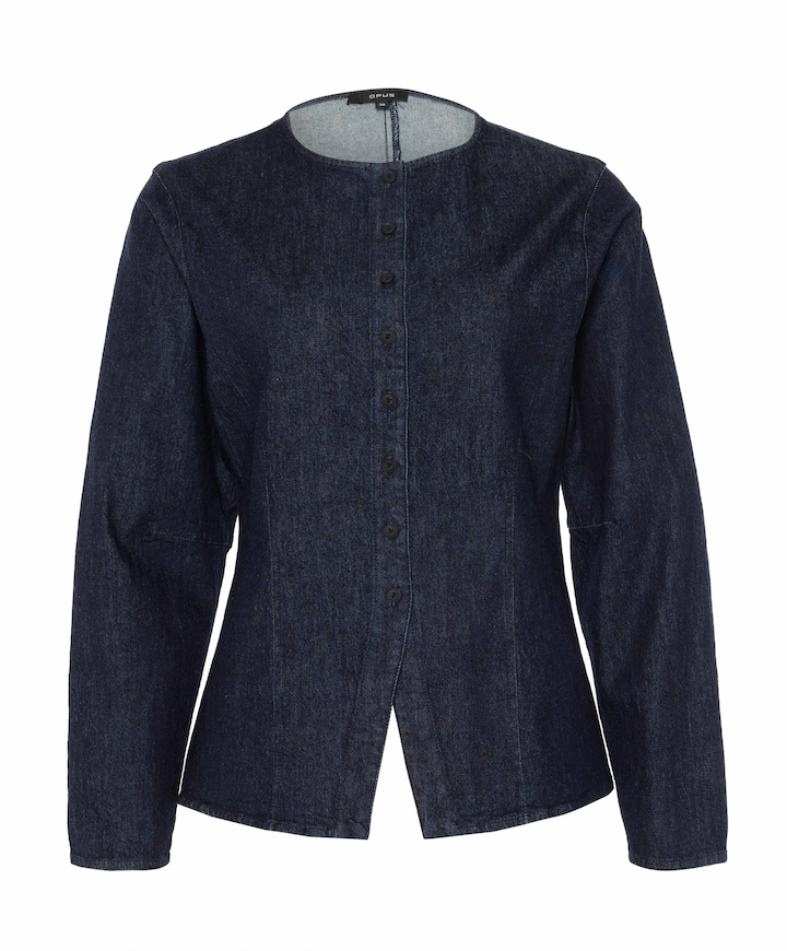 Dames blouse blauw
