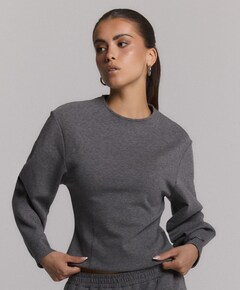 Dames top grijs