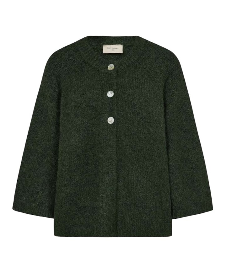 Dames vest groen