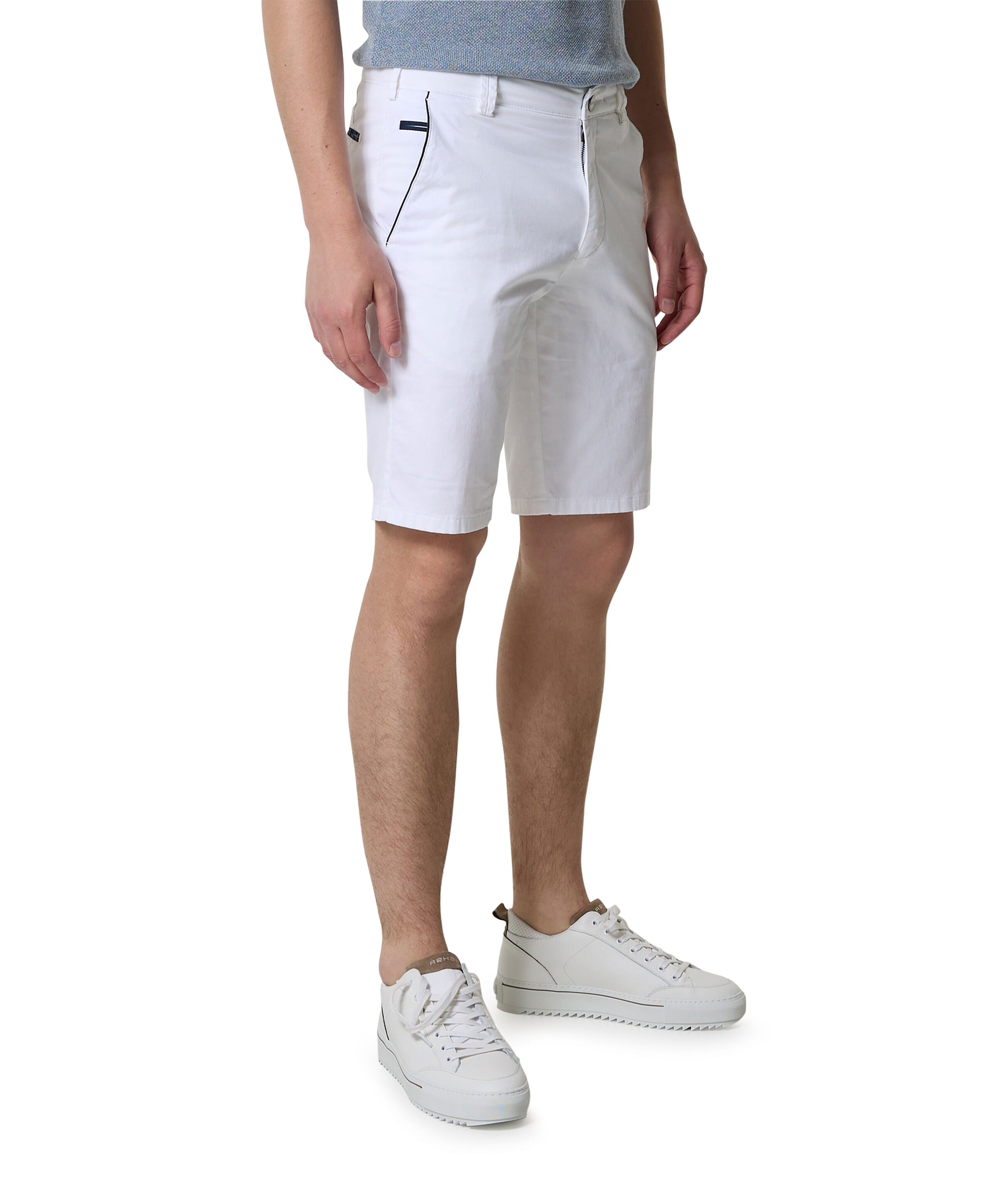 B-PALMA Art.1-5054 heren korte broek wit