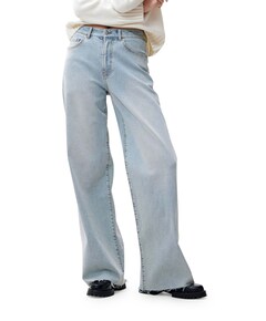 Loose fit jeans dames jeans blauw