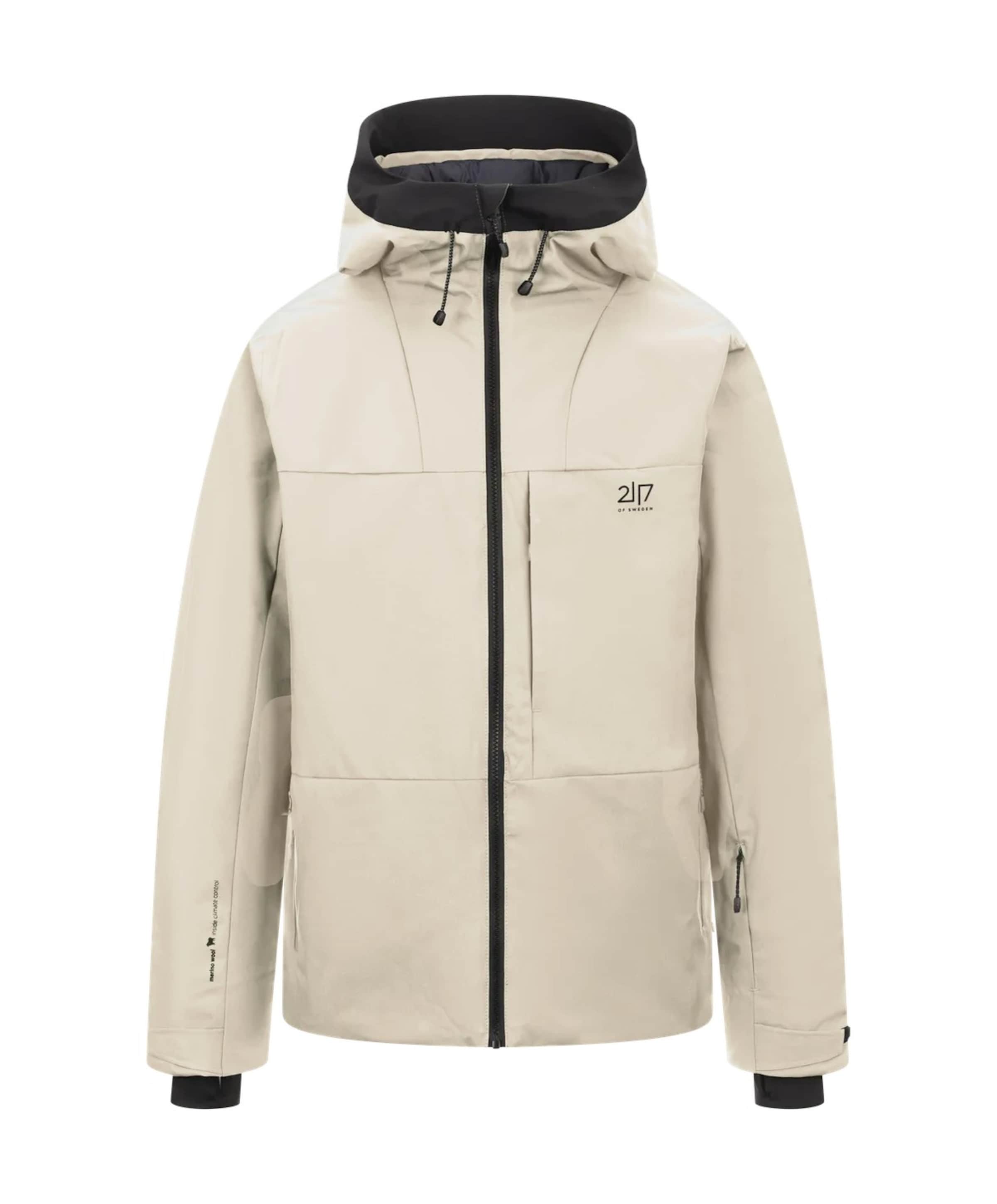 Heren ski-jas grijs