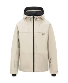 Heren ski-jas beige
