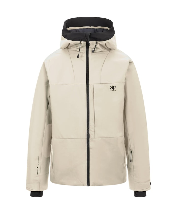 Heren ski-jas beige