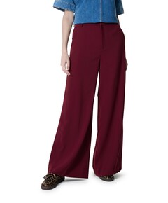 BriezIW Slit broek bordeaux