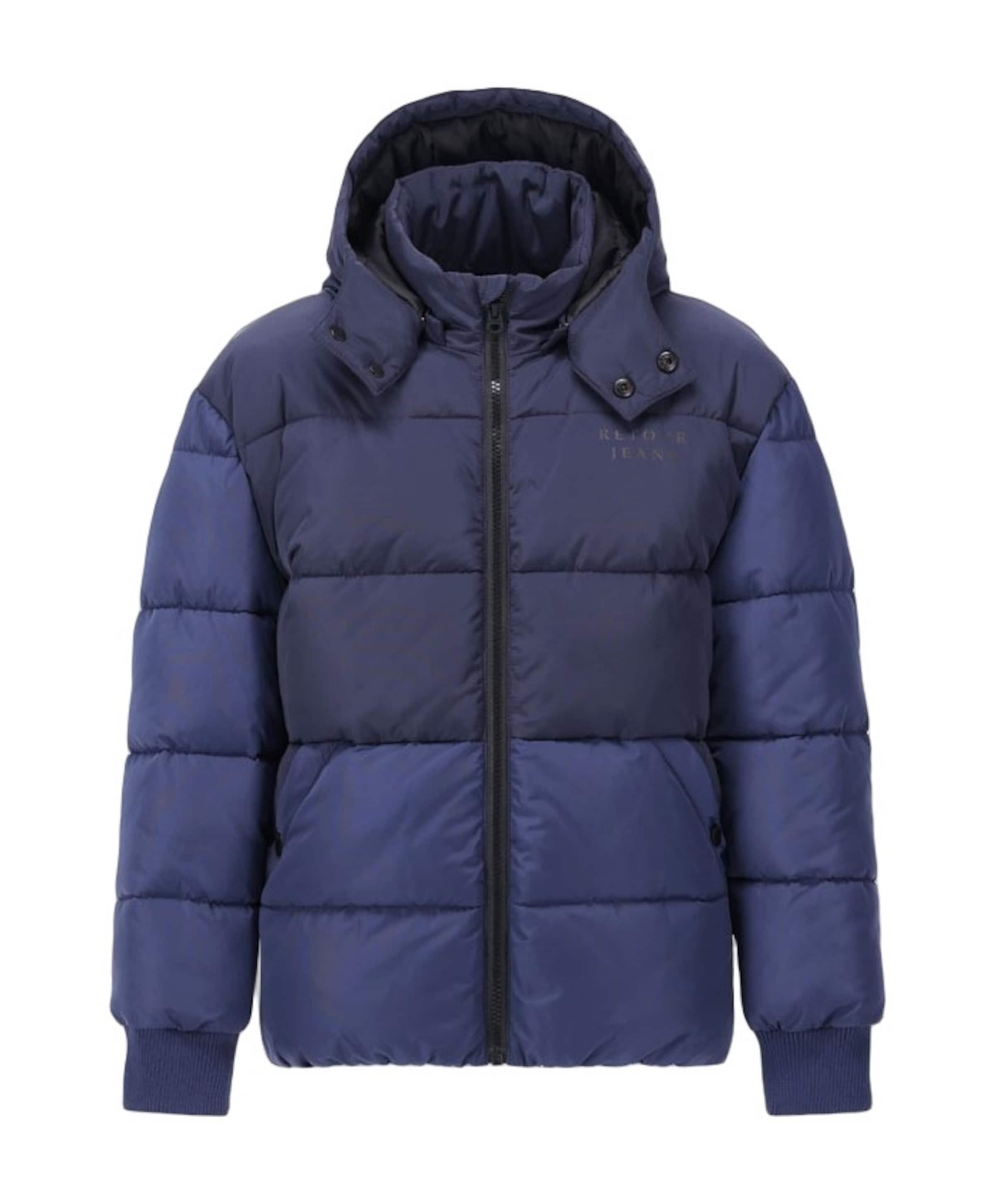 Jongens jas blauw