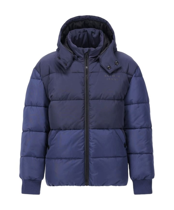 Jongens jas blauw