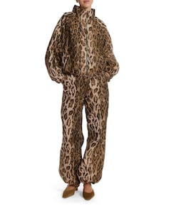 JET ANIMAL dames broek bruin