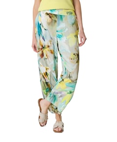 7/8 dames broek groen