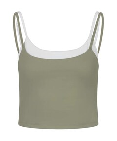 Dames singlet groen