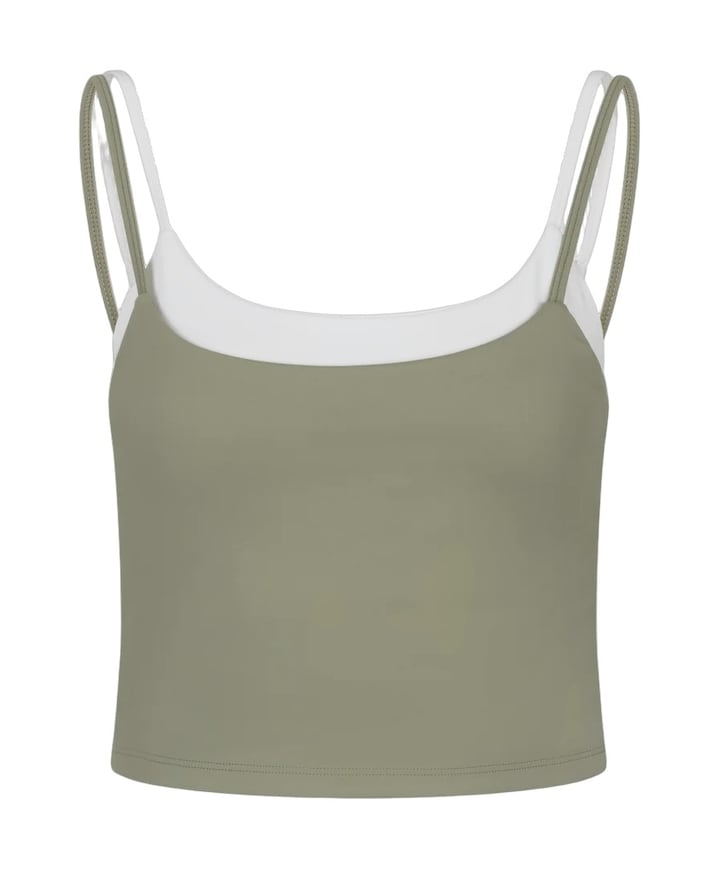 Dames singlet groen