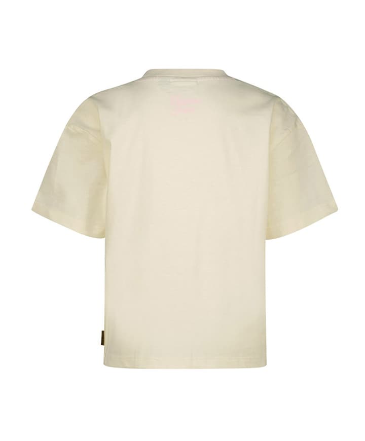 Meisjes t-shirt beige