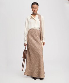 Dames rok beige