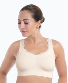 Dames bralette ecru