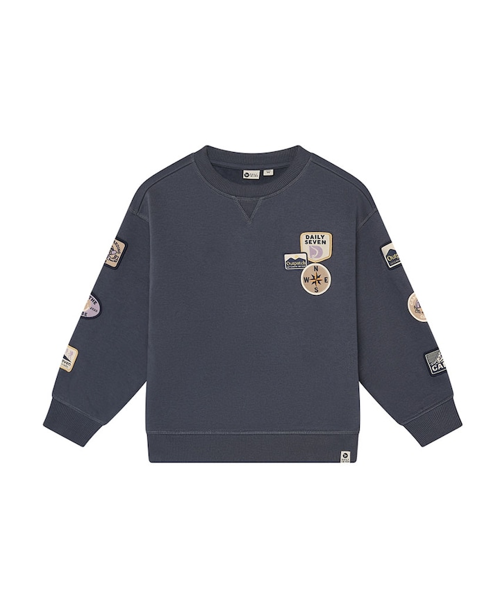 Jongens sweater grijs
