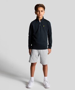 Sweat short jongens korte broek grijs