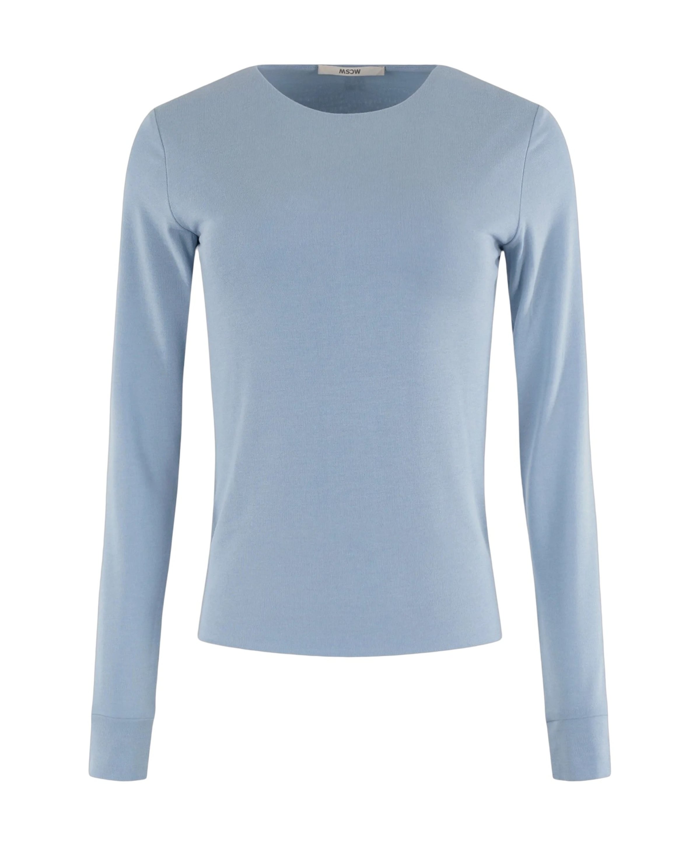 Dames longsleeve blauw