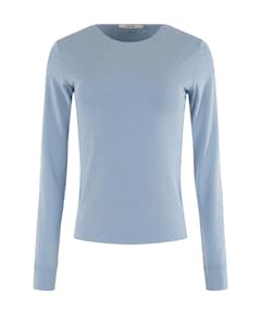 Dames longsleeve blauw