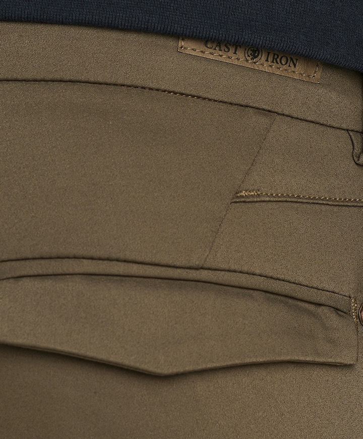 RISER CHINO STRETCH heren broek groen