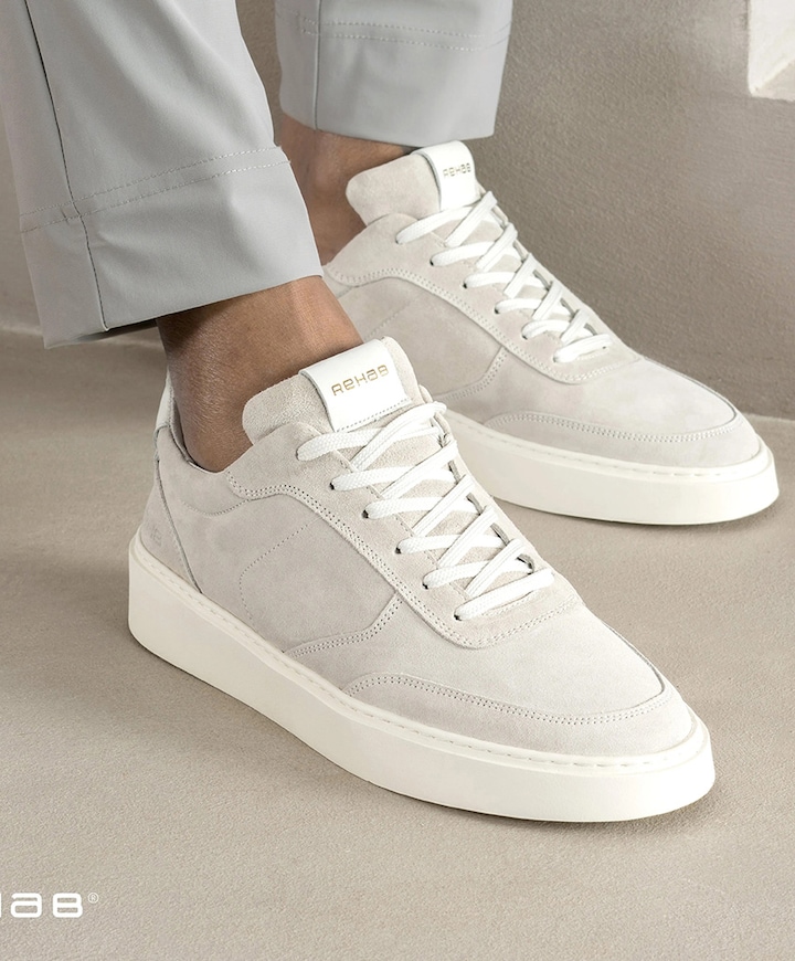 Oliver sue heren sneakers ecru