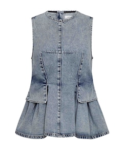 Dames top blauw