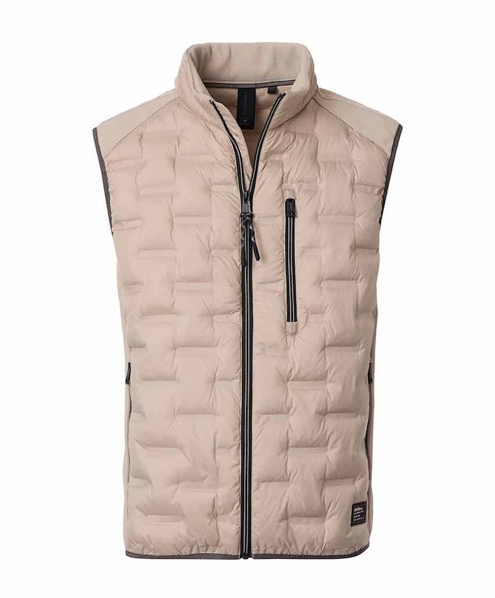 Bodywarmer beige