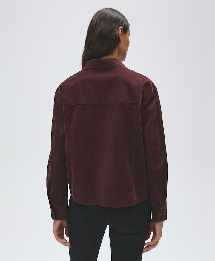 Dames blouse bordeaux