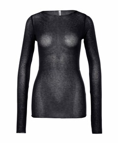 Dames longsleeve zwart