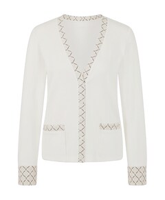 Dames vest ecru