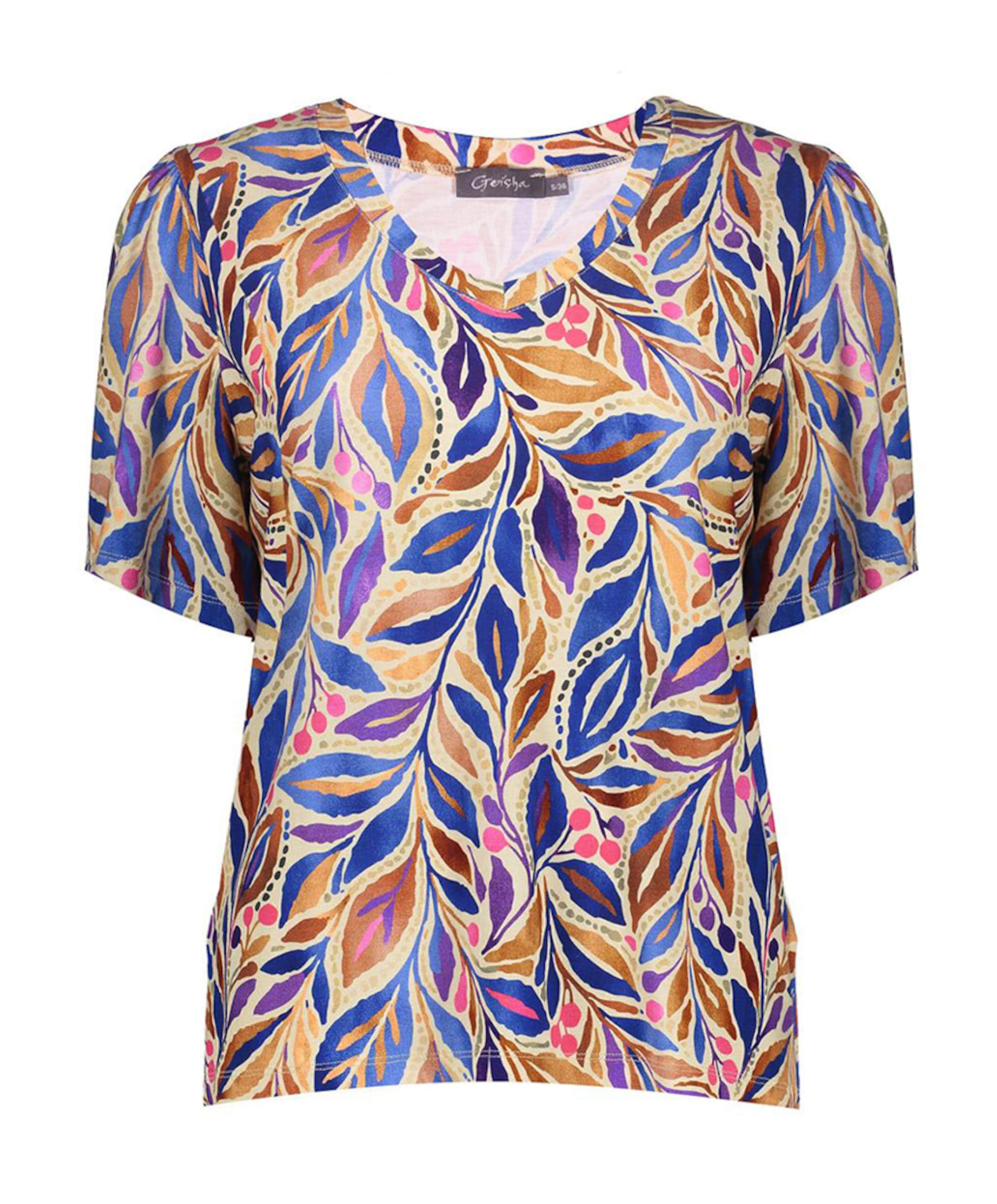 Dames T-shirt multicolor