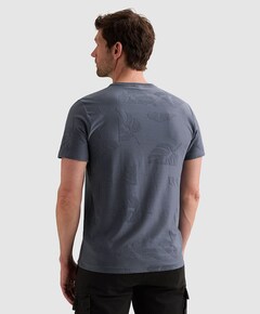 Heren T-shirt blauw