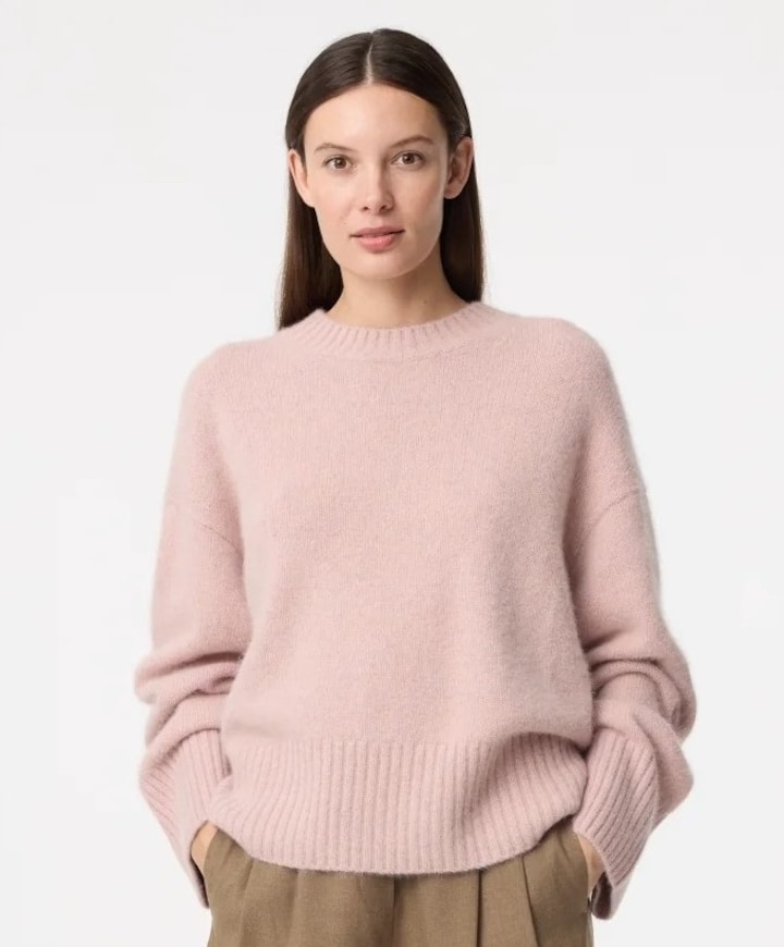 Dames trui roze