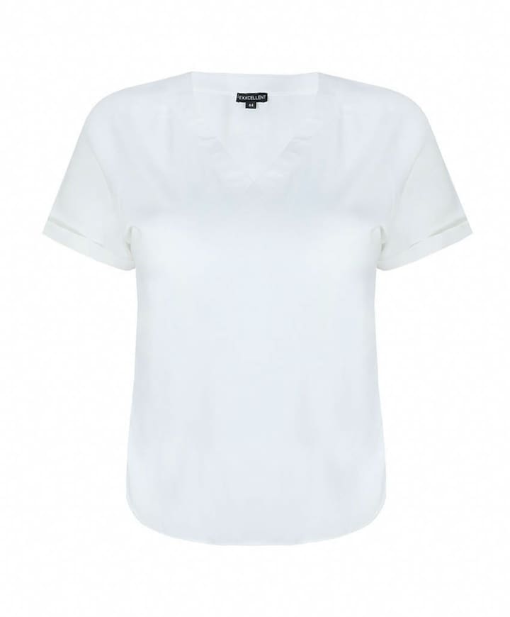 Dames T-shirt ecru