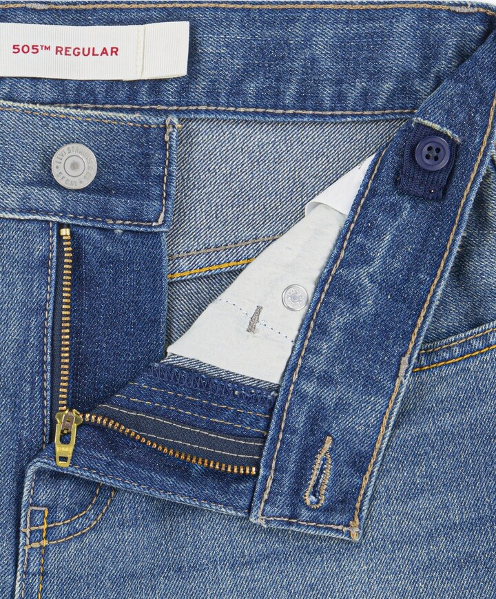 LVB 505 Regular fit jeans jongens jeans blauw