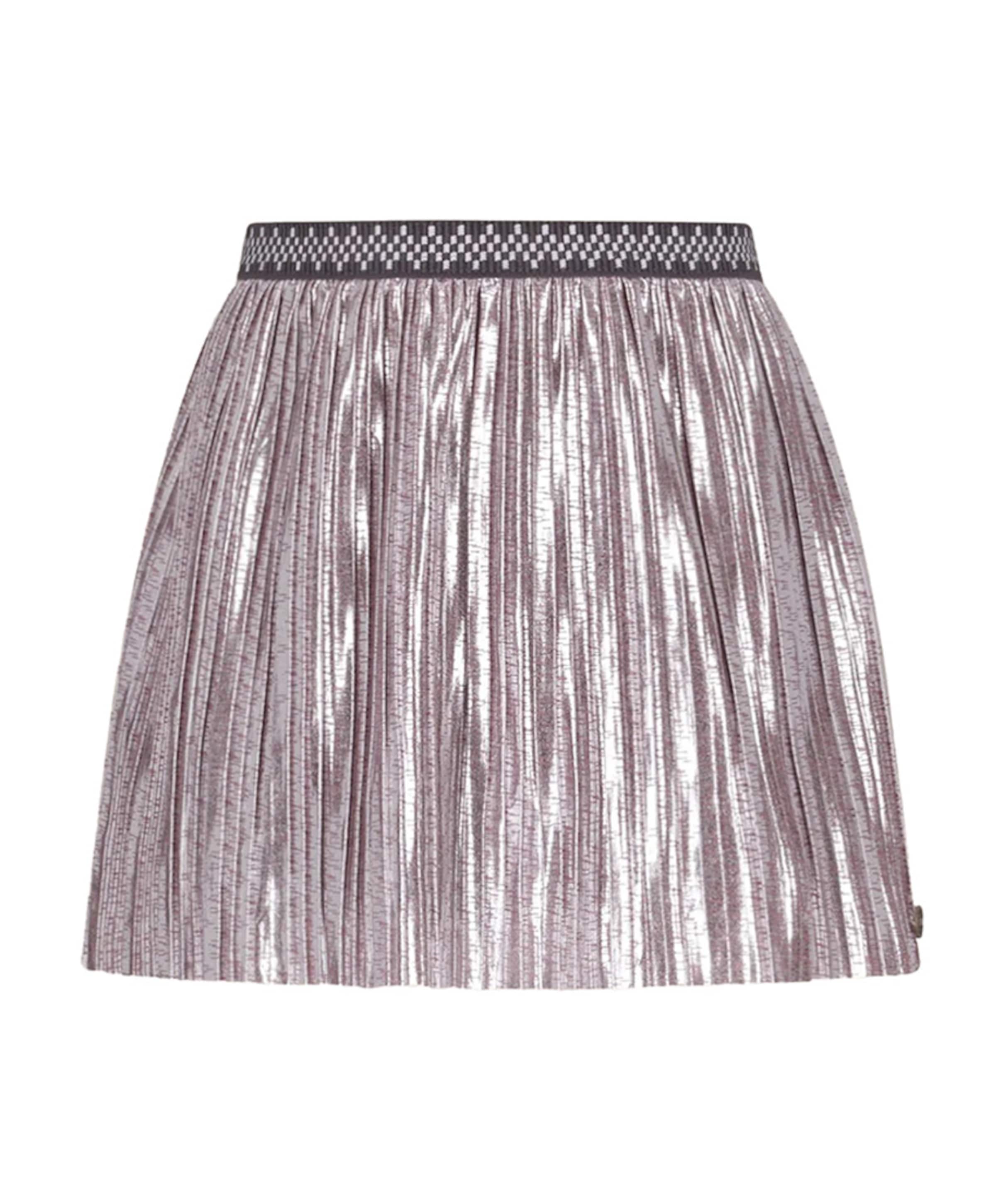 Meisjes rok zilver