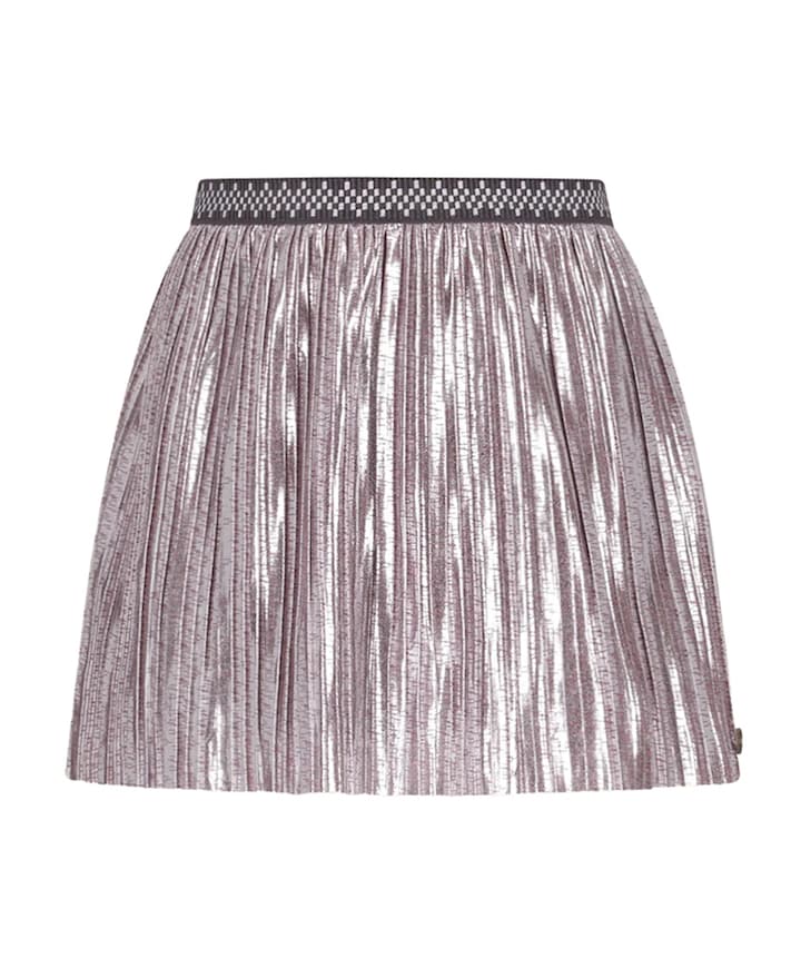 Meisjes rok zilver