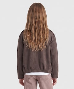 Meisjes jas bruin